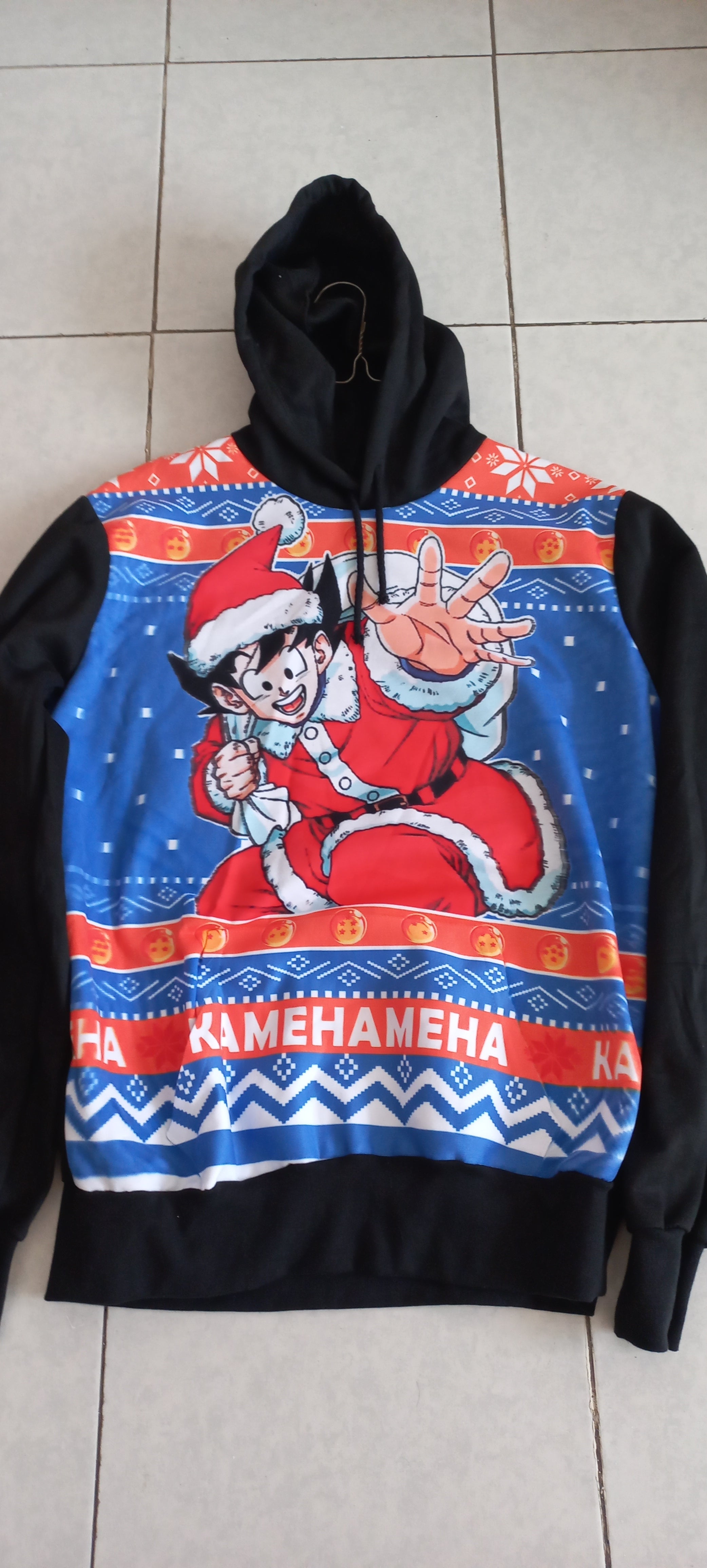 Sudadera Navideña Anime Dragon Ball Goku