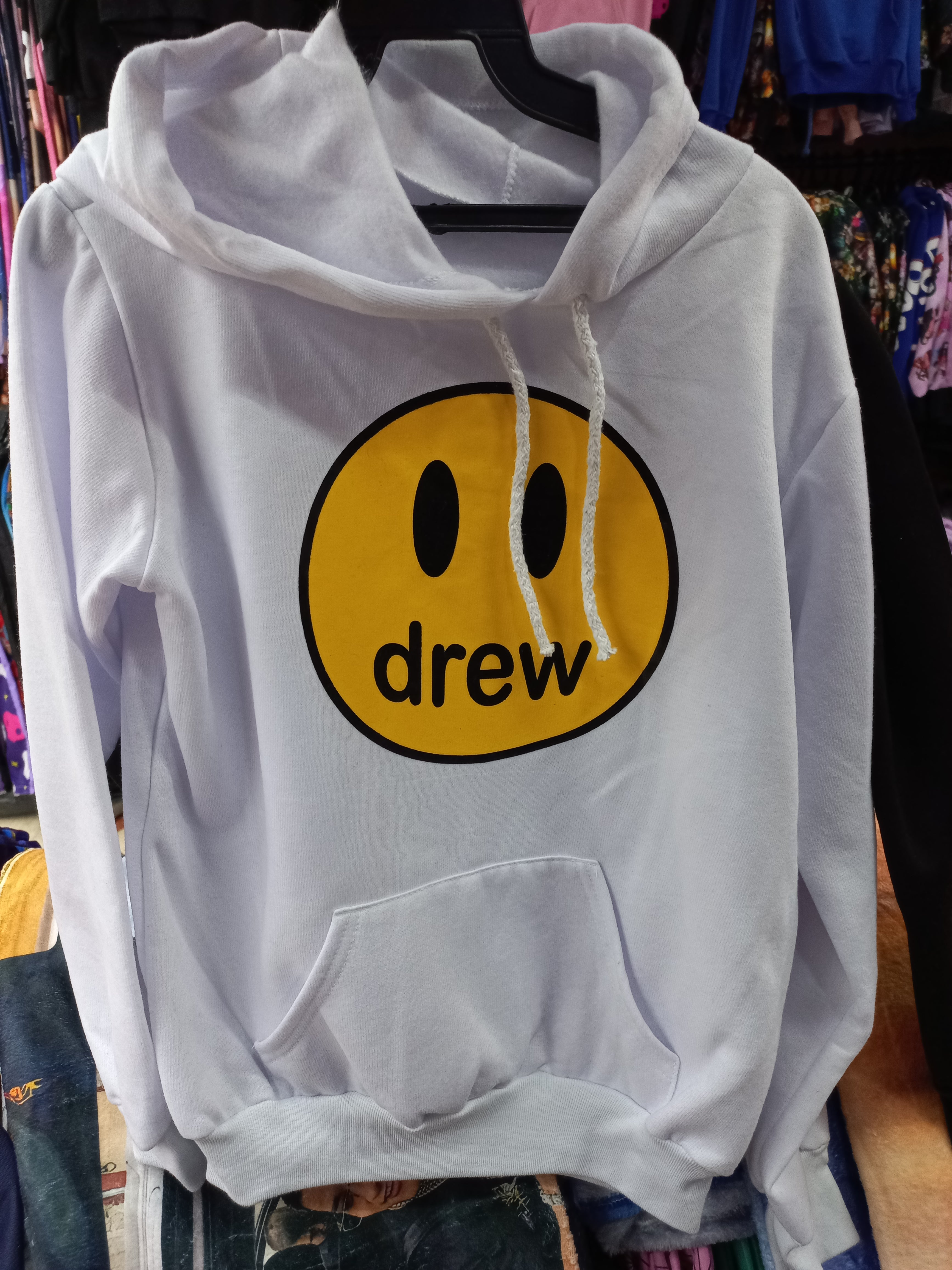 Sudadera Blanca Drew Fede Vigevani