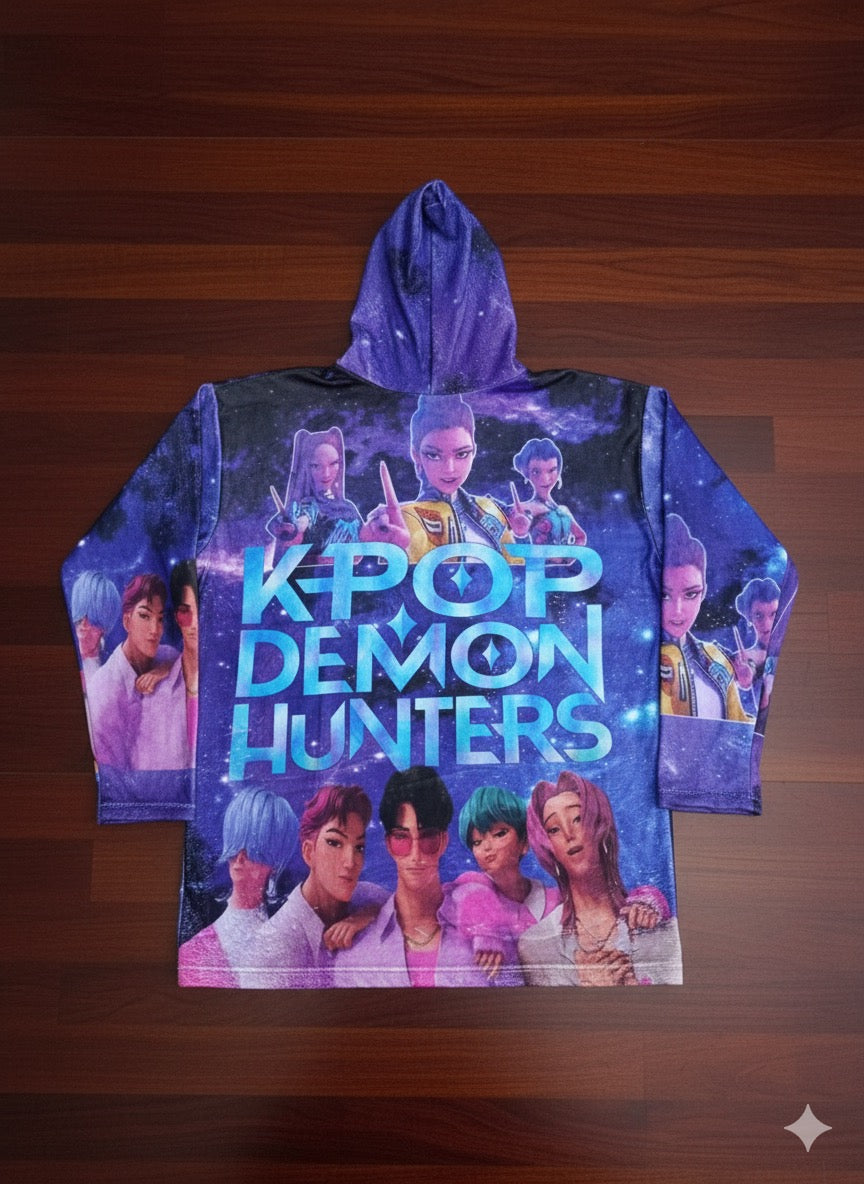 Maxisudadera Guerreras K-pop Huntrix