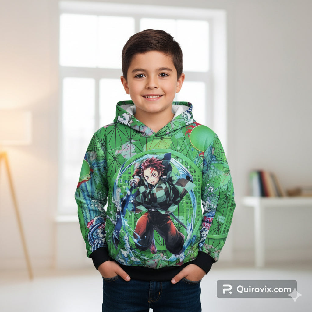 Sudadera Tanjiro Demon Slayer Kimetsu no Yaiba