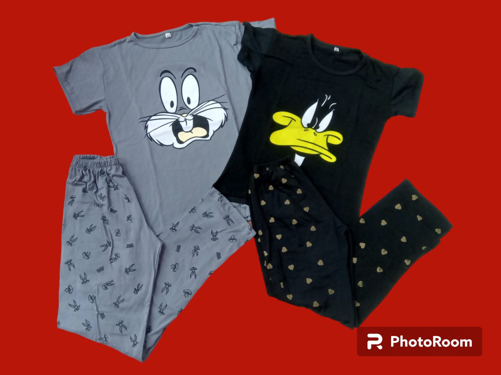 Pijama Bugs Bunny y Pato Lucas