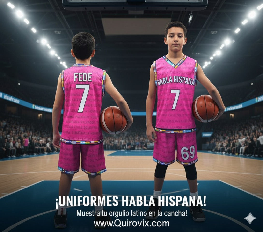 Uniforme Basquetbol Fede Vigevani