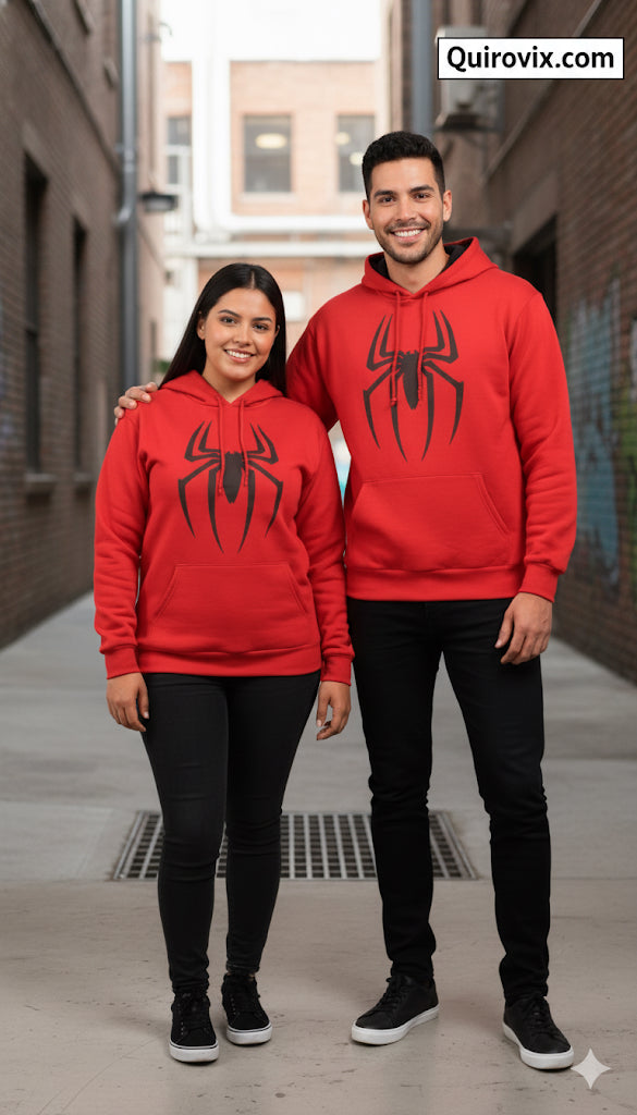 Sudaderas Dúo Spiderman