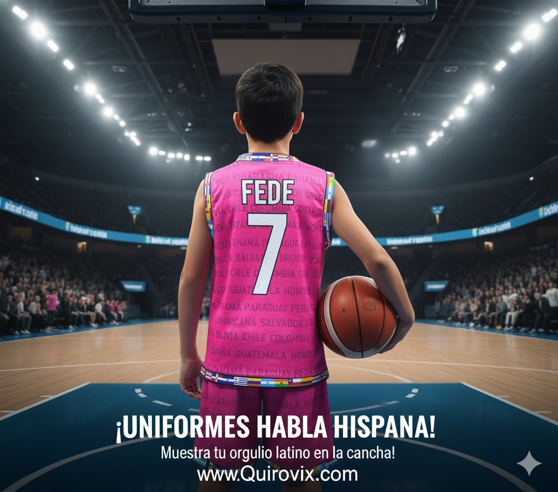 Uniforme Basquetbol Fede Vigevani