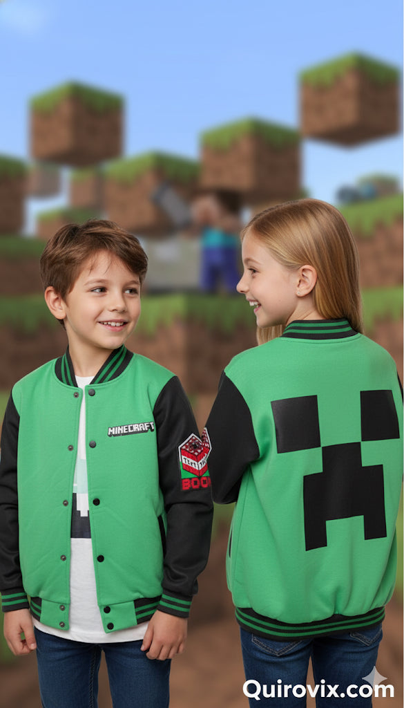 Beisbolera Infantil Juvenil Adulto Minecraft