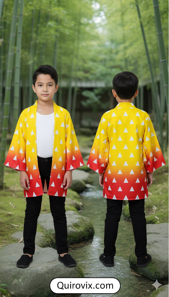 Haori Zenitsu Demon Slayer