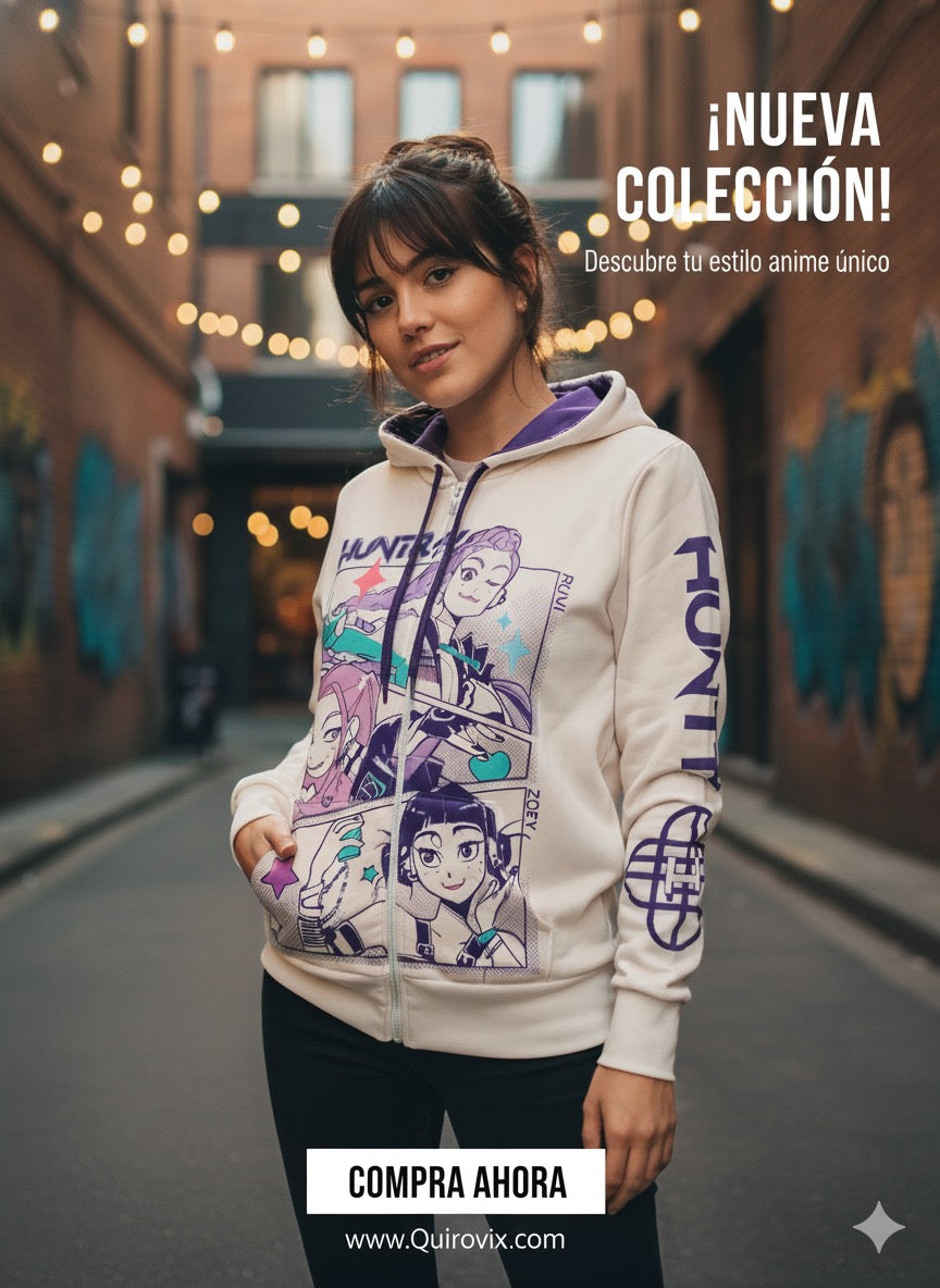 Sudadera Huntrix Guerreras K-pop