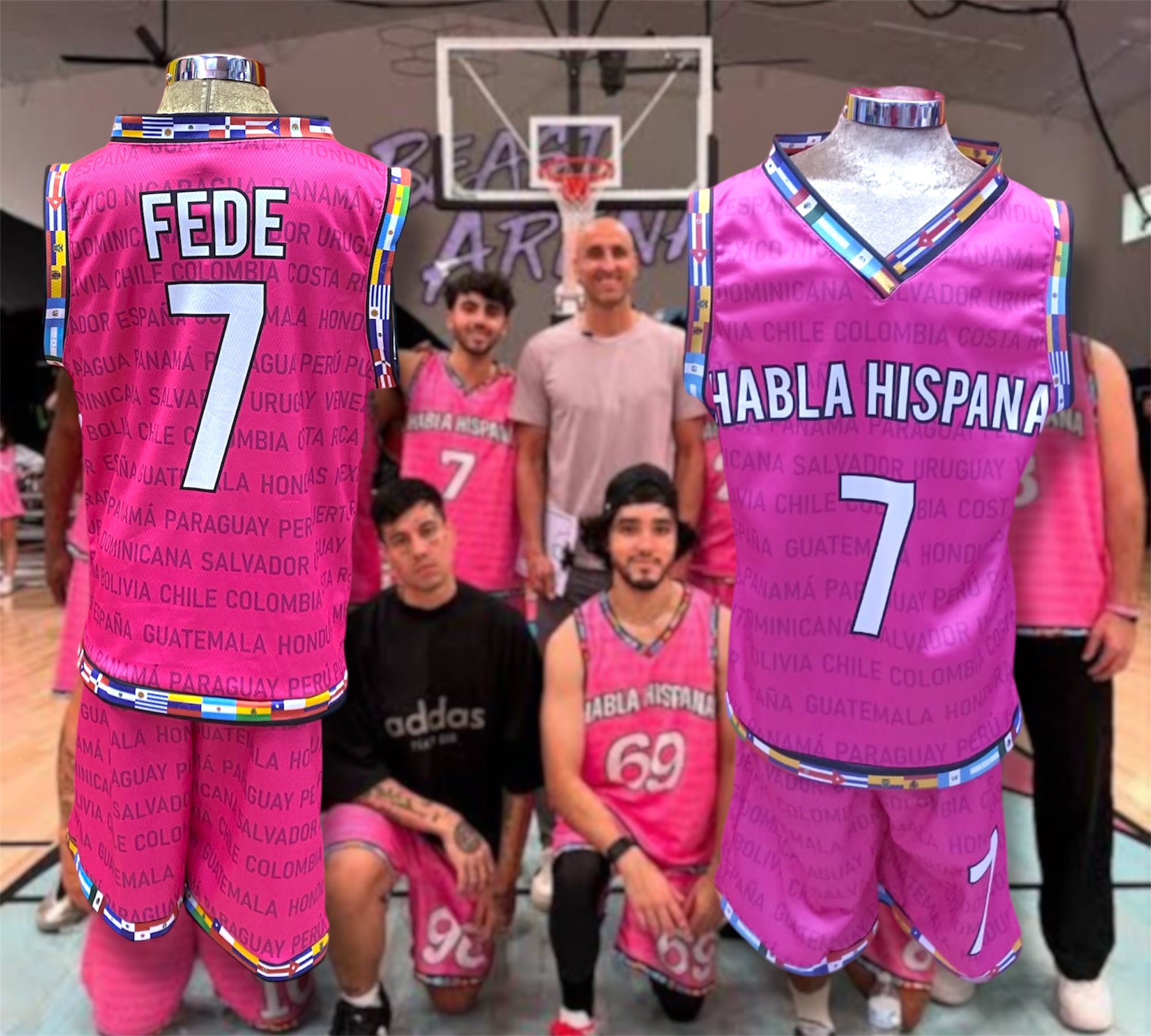 Uniforme Basquetbol Fede Vigevani