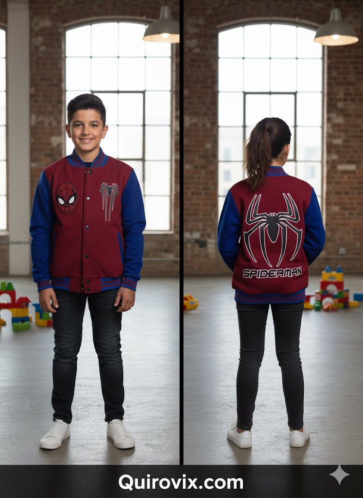 Chamarra Beisbolera SpiderMan