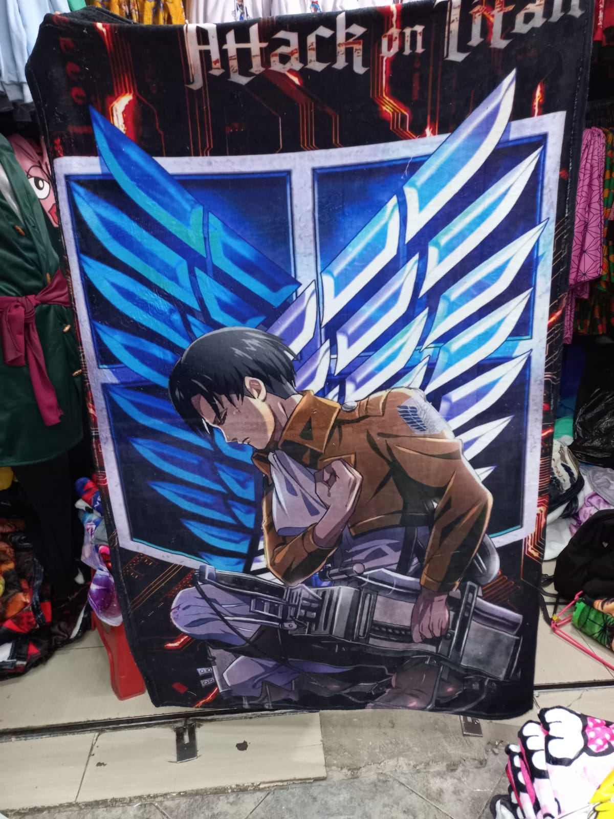 Frazada Attack on Titan Levi