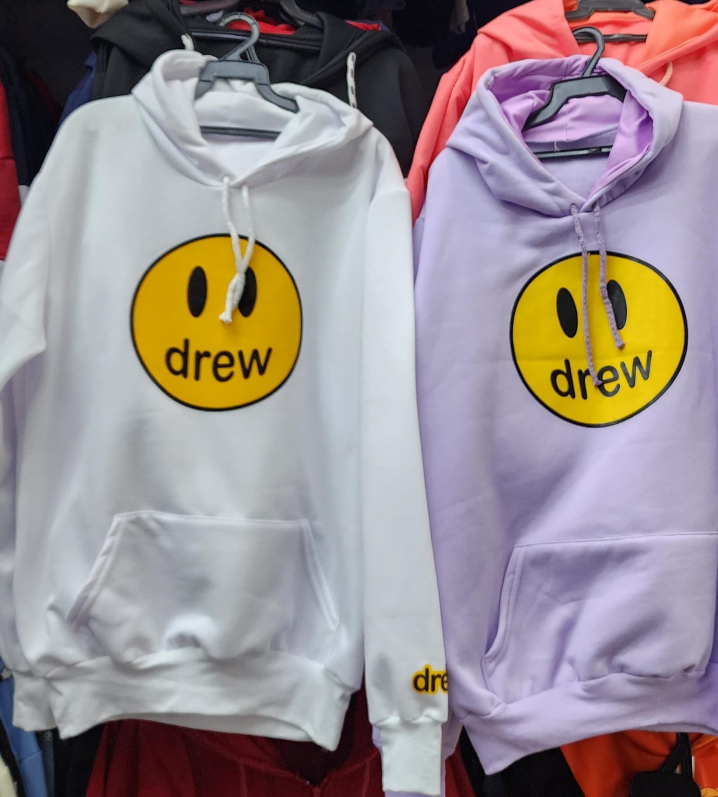 Sudadera Blanca Drew Fede Vigevani