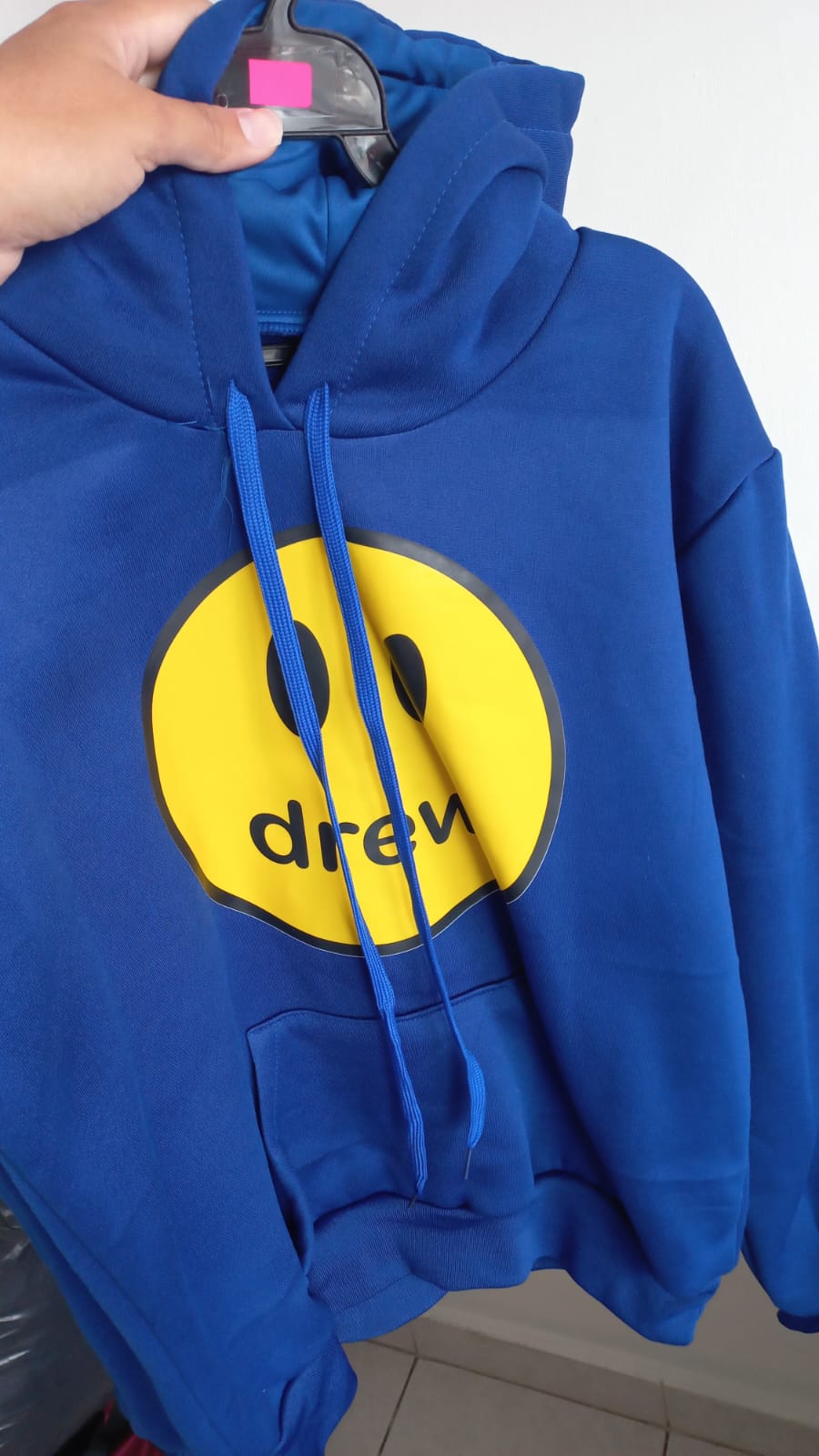 Sudadera Drew Azul Fede Vigevani