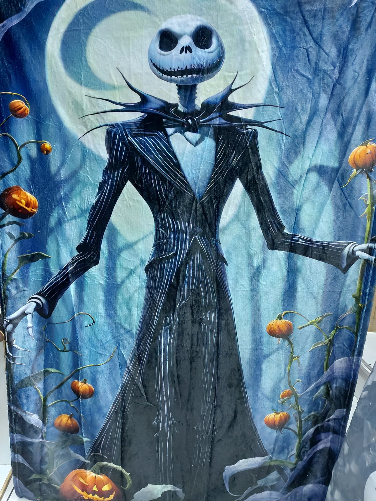 Frazada El Extraño Mundo de Jack Skellington