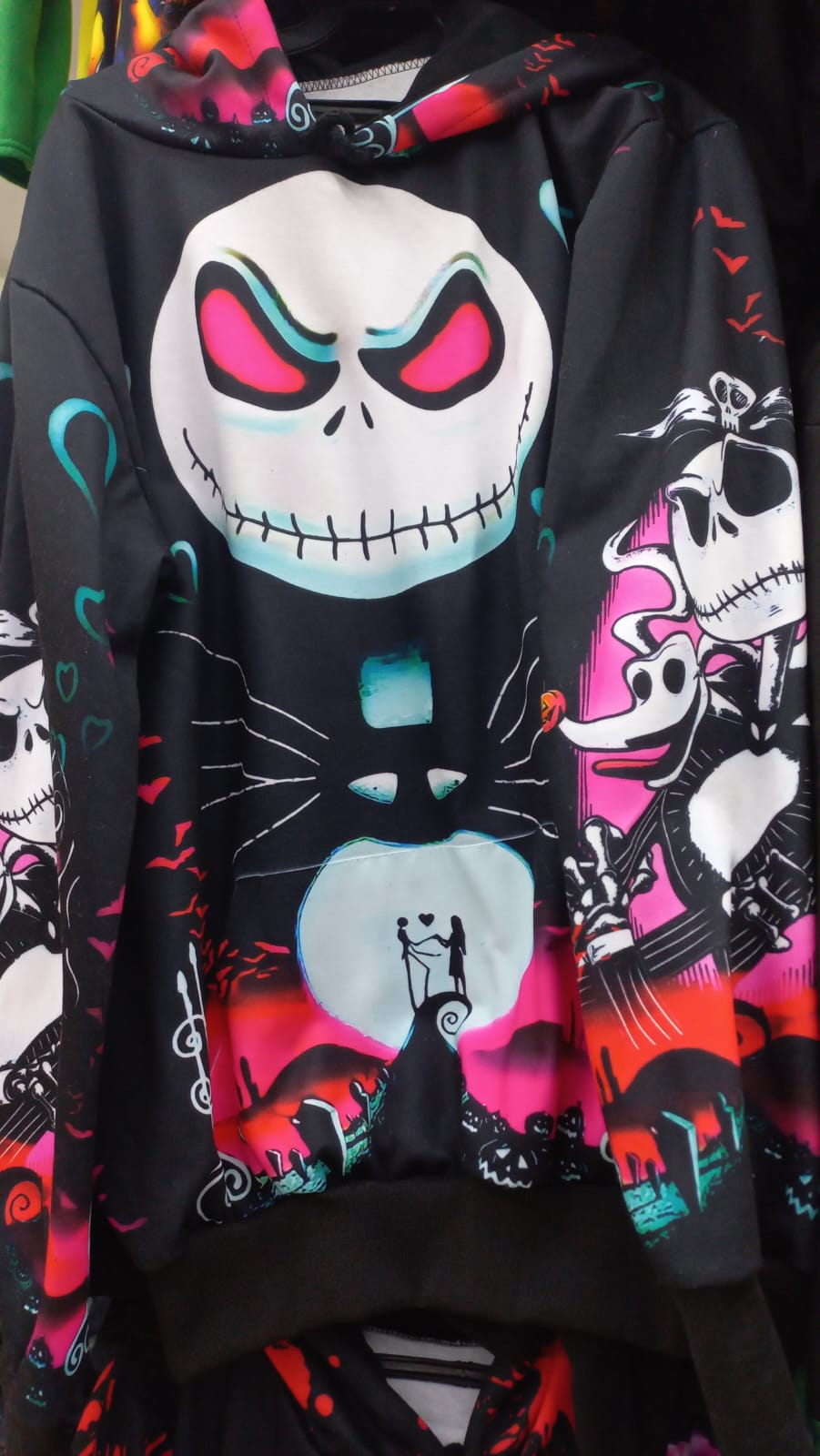 Sudadera El Extraño Mundo de Jack Skellington