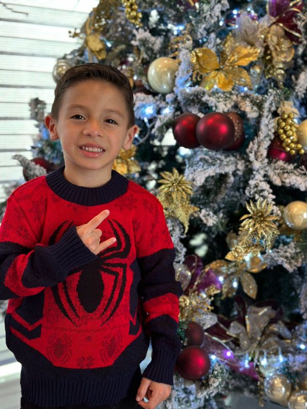 Suéter Infantil Spiderman