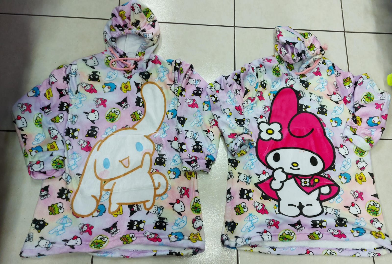 Maxisudadera My Melody Cinnamoroll