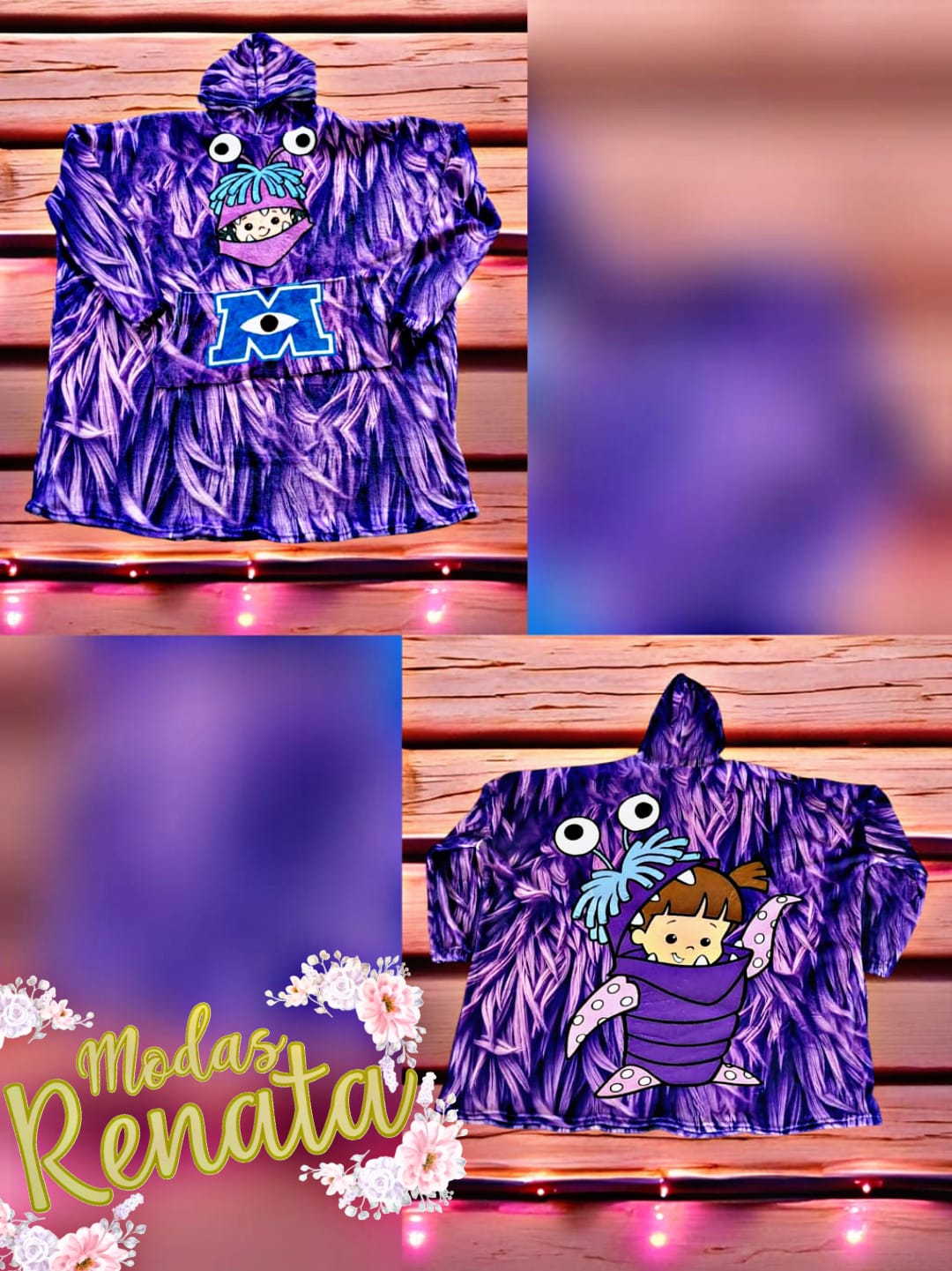 Maxisudadera Monsters Inc Boo