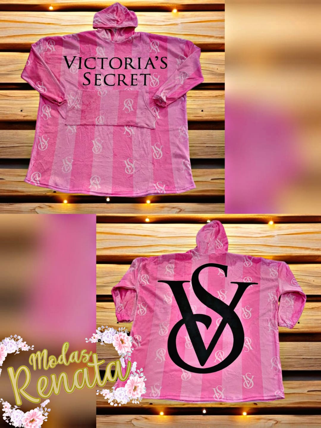 Maxisudadera Victoria Secrets