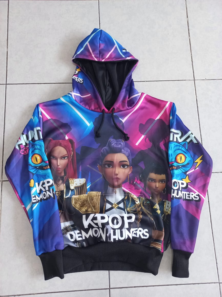 Sudadera Guerreras K-pop Huntrix Neón