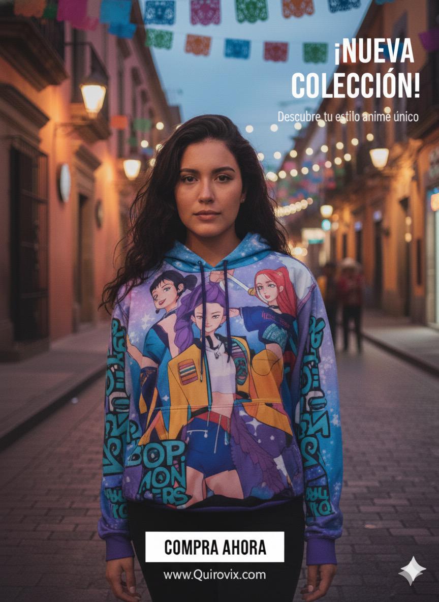 Sudadera Huntrix Guerreras K-pop Girls