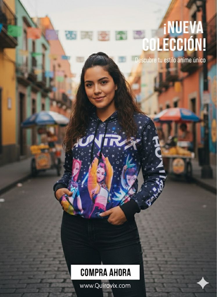 Sudadera Huntrix Guerreras K-pop Estrellas