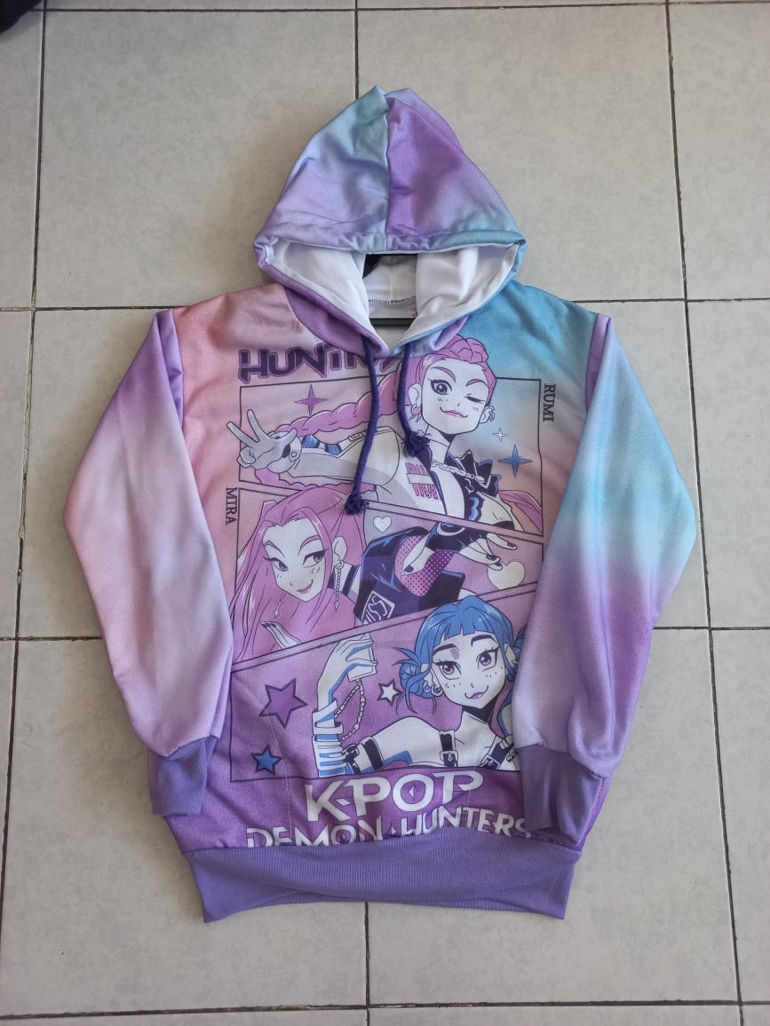 Sudadera Guerreras K-pop Lavanda