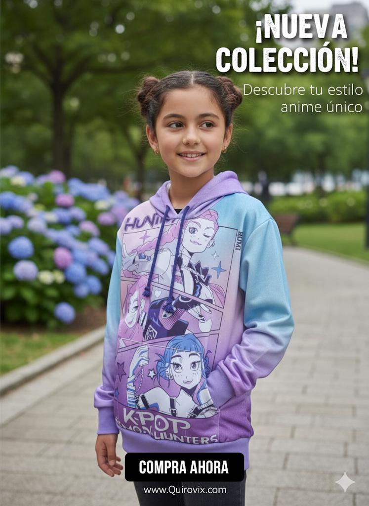 Sudadera Guerreras K-pop Lavanda