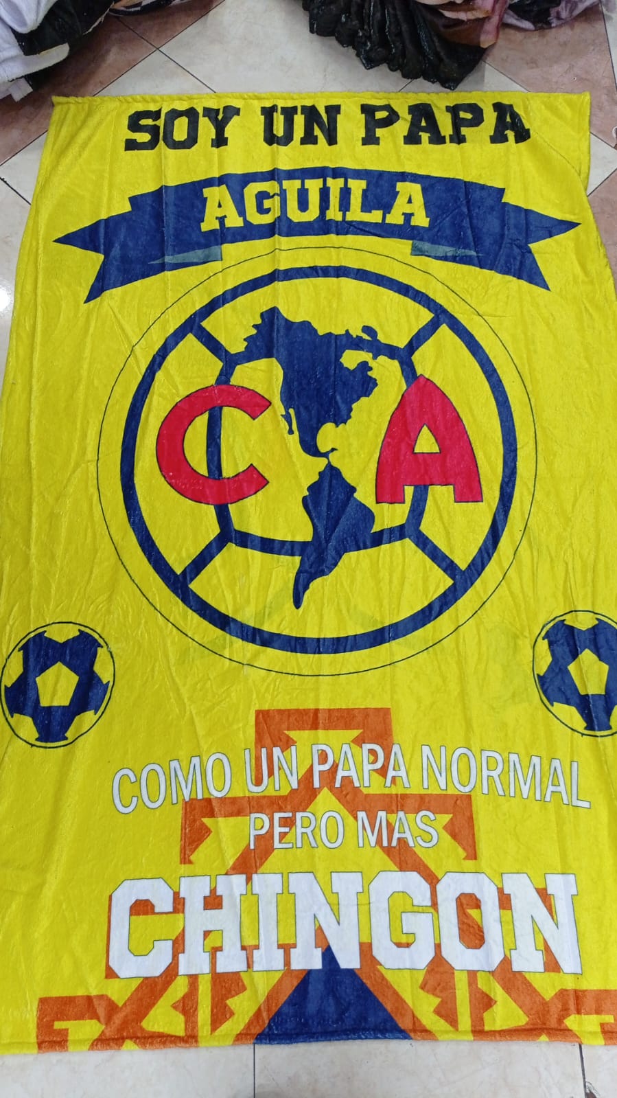 Frazada Club América Papá Águila