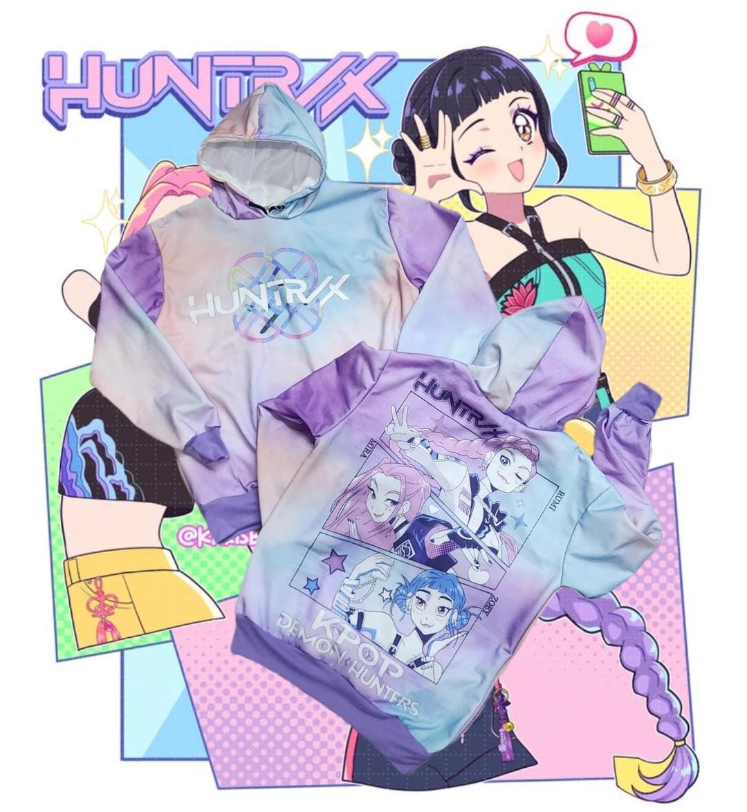 Sudadera Guerreras K-pop Lavanda