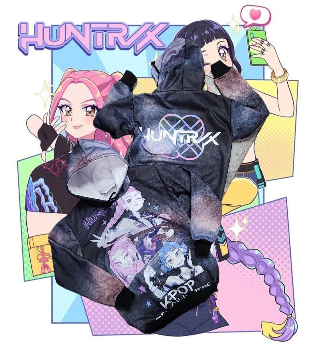 Sudadera Guerreras K-pop Huntrix Noir