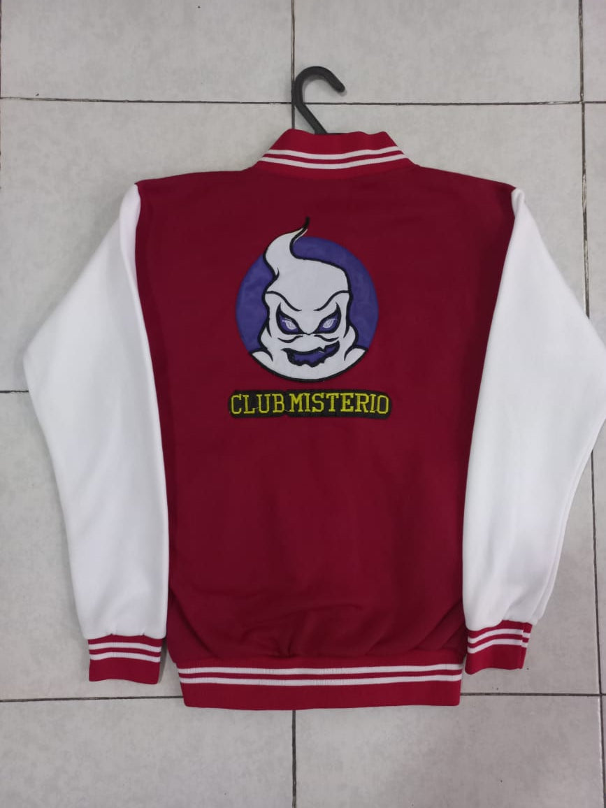 Chamarra Roja Bordada Club Misterio Fede Vigevani