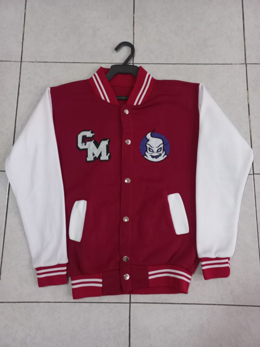 Chamarra Roja Bordada Club Misterio Fede Vigevani