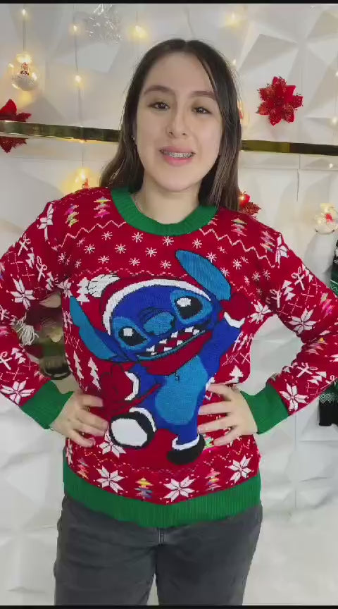 Suéter Stitch Navidad